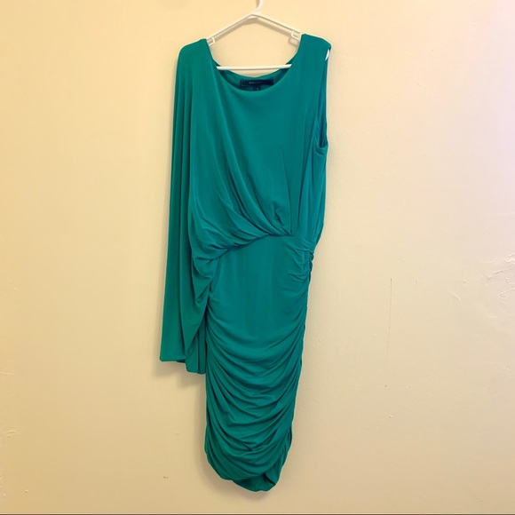 BCBGMaxAzria One Shoulder Dress - Picture 3 of 3